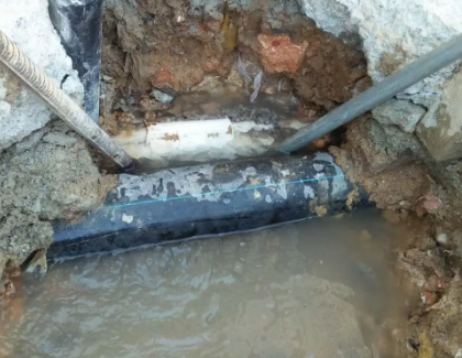 波密测漏水之水管漏水